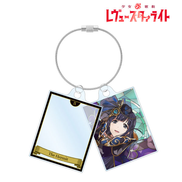 少女☆歌劇 レヴュースタァライト 露崎まひる Aure Glass 2連ワイヤーアクリルキーホルダー[アルマビアンカ]《０４月予約》