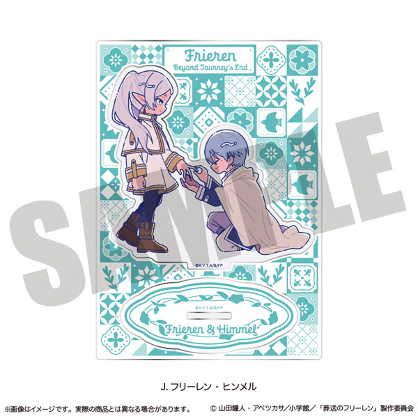 TVアニメ「葬送のフリーレン」 アクリルスタンド にゅ～とろ 第2弾 J フリーレン・ヒンメル[MENEGI]《０３月予約》