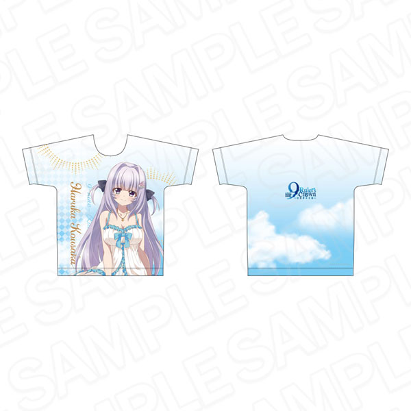 9-nine- フルプリントTシャツ3点セット【バラ売り可】 アニメ「9-nine- Ruler's Crown」 フルグラフィックTシャツ 香坂春風