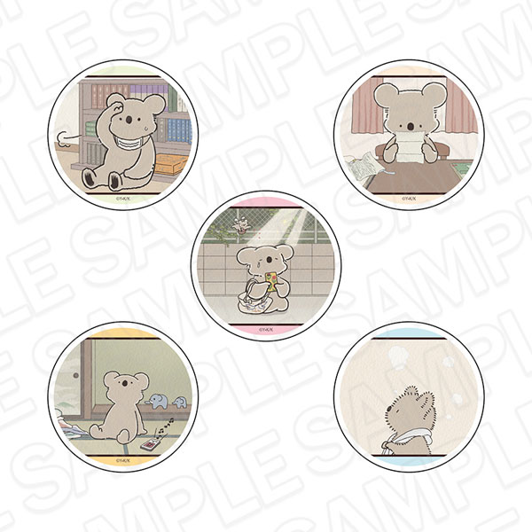 アニメ「コアラ絵日記」 アクリルクリップ(ランダム) 5個入りセット