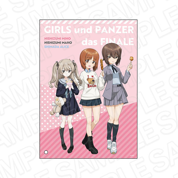 ガールズ＆パンツァー 最終章 ミニアクリルアート 西住みほ＆西住まほ
