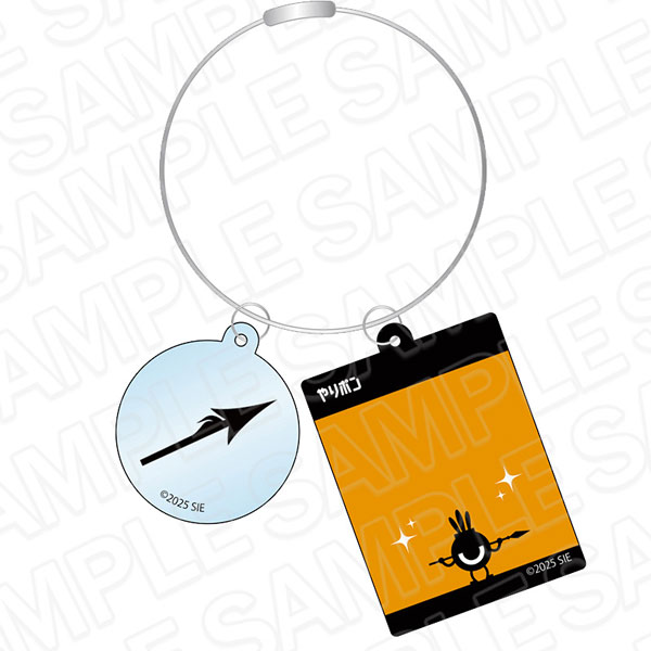 パタポン1+2 リプレイ ワイヤーキーホルダー やりポン[コンテンツシード]《０４月予約》