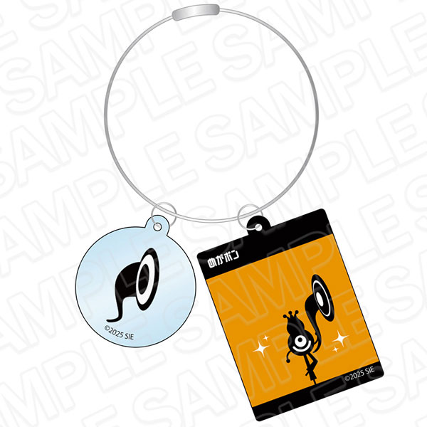 パタポン1+2 リプレイ ワイヤーキーホルダー めがポン[コンテンツシード]《０４月予約》