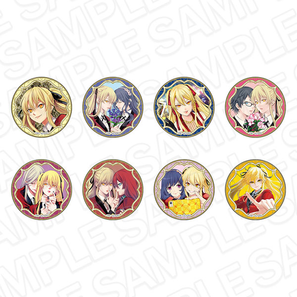 賭ケグルイ双 カンバッジ(ランダム) 8個入りセット