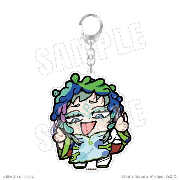 アニメ グノーシア×ぶくぶ おおきめアクリルキーホルダー 04.ラキオ
