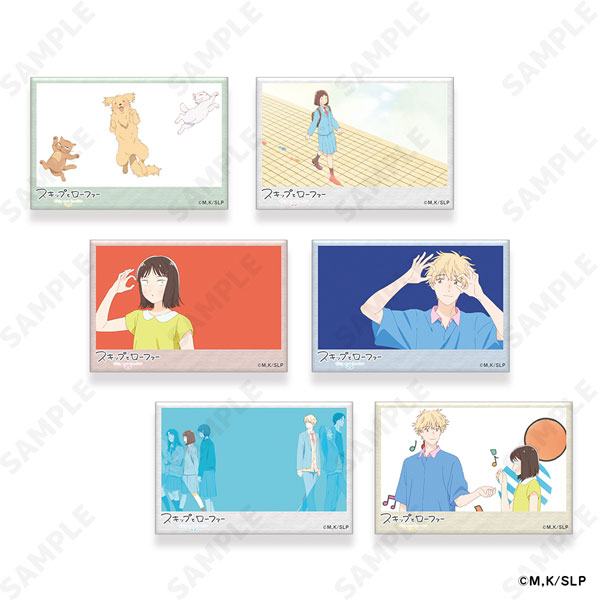 スキップとローファー トレーディンスクエア缶バッジ 6個入りBOX