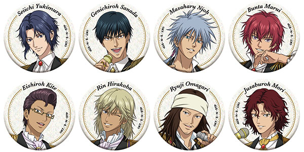 新テニスの王子様 ホログラムキャラバッジコレクション/B 8個入りBOX