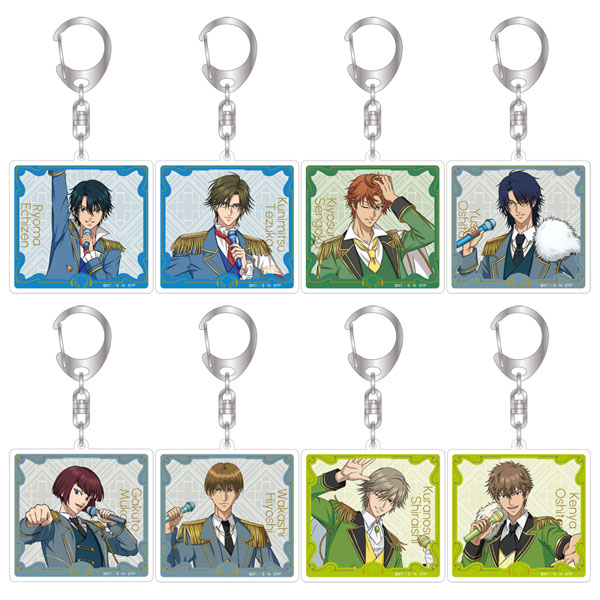 新テニスの王子様 アクリルキーホルダーコレクション/A 8個入りBOX