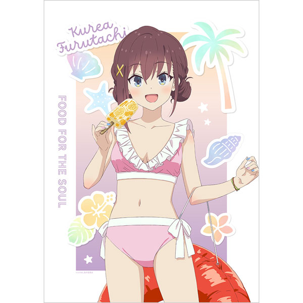 [日々は過ぎれど飯うまし]描き下ろしB2タペストリー(古舘くれあ/水着)Wスエード[カーテン魂]《０５月予約》