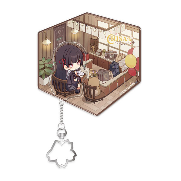 【韓国限定】鳴潮　コラボカフェ　千咲　ラグマット　新品 韓国限定】鳴潮 コラボカフェ 千咲 入場特典セット トレカ ポスト
