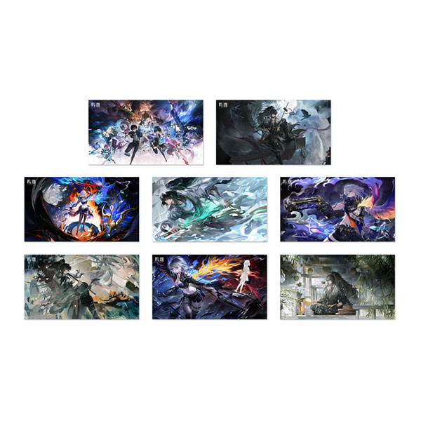 限定販売】鳴潮 共鳴者テーマ イラストポストカードセット B[KURO