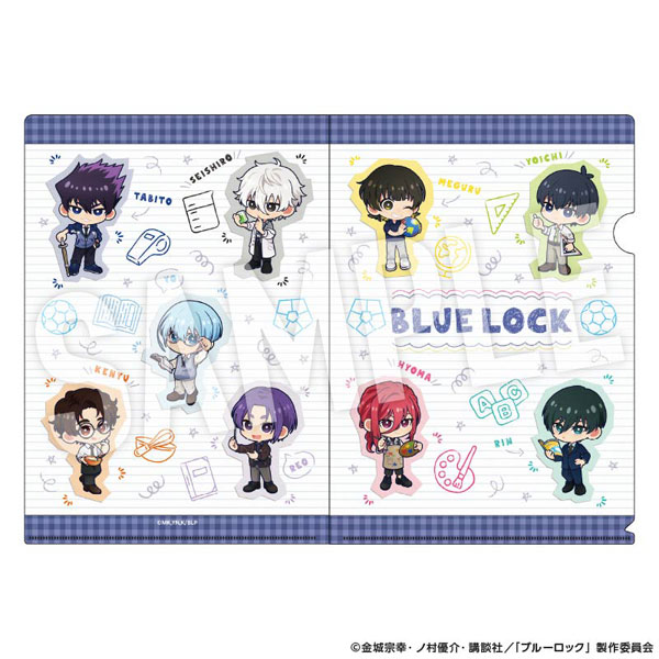 ブルーロック クリアファイル Studyデフォルメ[YTE]《０４月予約》