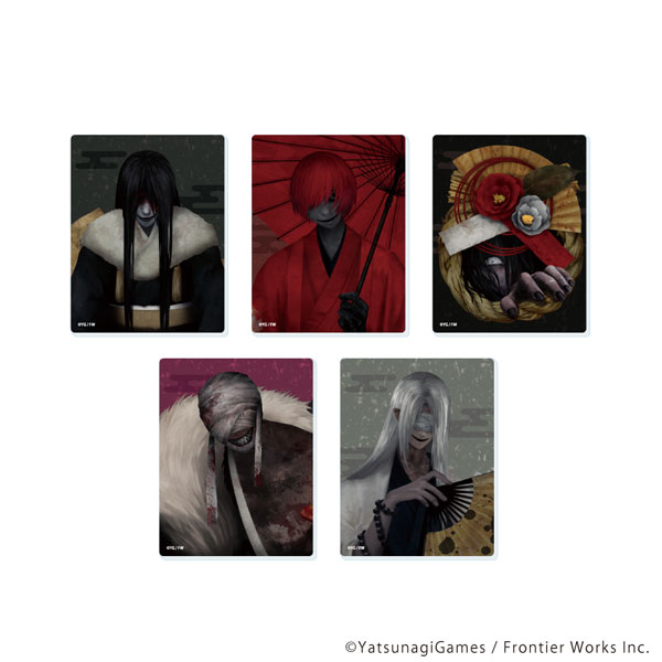 アクリルカード「文字化化」01/正月ver. 描き下ろしイラスト 5個入りBOX