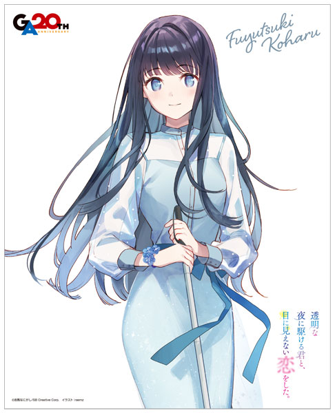 透明な夜に駆ける君と、目に見えない恋をした。 キャンバスボード 冬月小春[ムービック]《０４月予約》