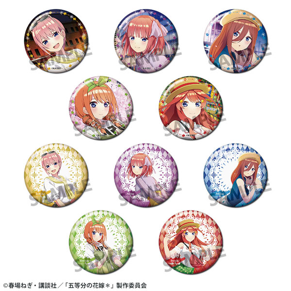 五等分の花嫁* トレーディング缶バッジ vol.1　10個入りBOX[ホビーストック]《０３月予約》