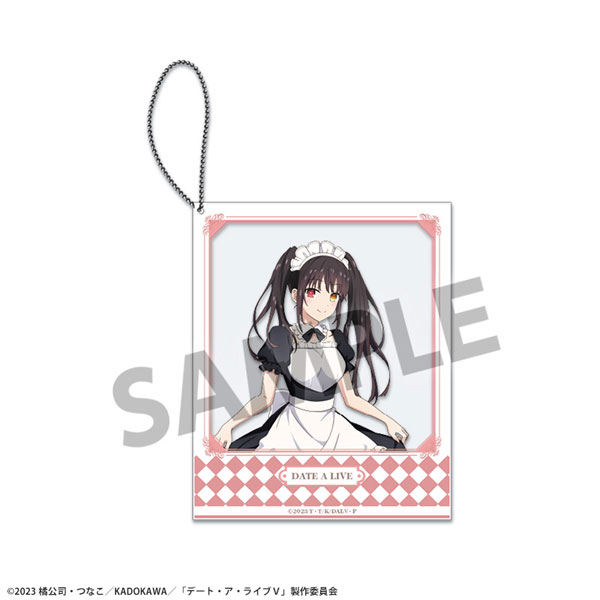 デート・ア・ライブV 描き下ろしポラロイド風アクリルキーホルダー 時崎狂三 メイド ver.[ホビーストック]《０３月予約》