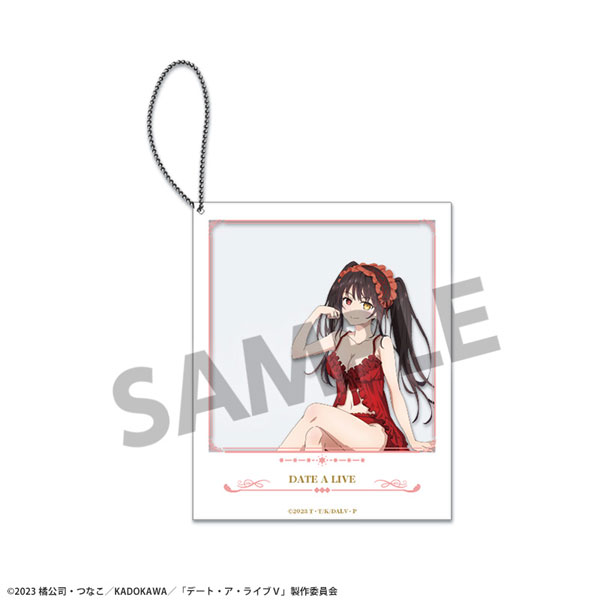 デート・ア・ライブV 描き下ろしポラロイド風アクリルキーホルダー 時崎狂三 ナイトウェア ver.[ホビーストック]《０３月予約》