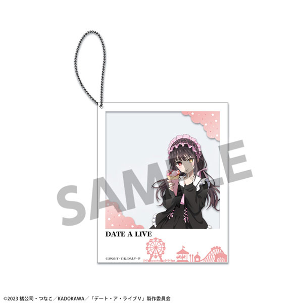 デート・ア・ライブV 描き下ろしポラロイド風アクリルキーホルダー 時崎狂三 遊園地デート ver.[ホビーストック]《０３月予約》