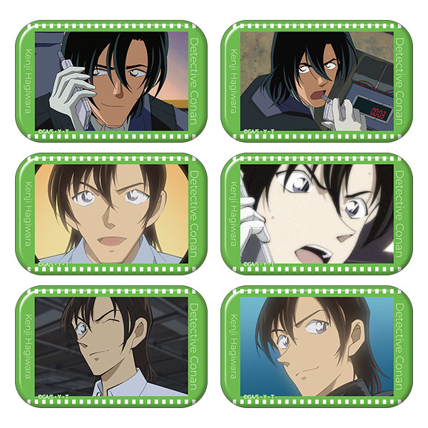 名探偵コナン スクエア缶バッジコレクション 萩原研二ver. 6個入りBOX[ムービック]《０４月予約》