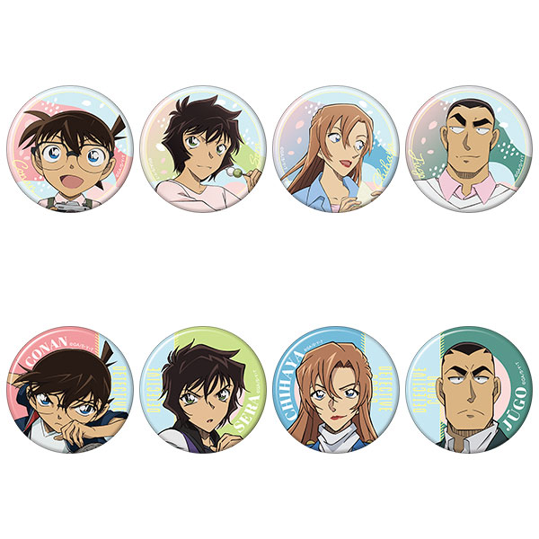 名探偵コナン キャラバッジコレクション お花見 8個入りBOX[ムービック]《０４月予約》