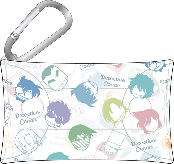 名探偵コナン カラビナ付きクリアポーチ[ムービック]《０４月予約》