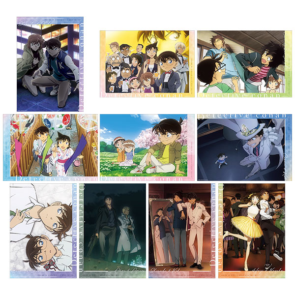 名探偵コナン ミニクリアポスターコレクション vol.2　10個入りBOX[ムービック]《０４月予約》