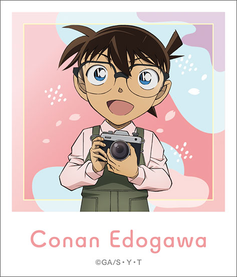 名探偵コナン ステッカー 江戸川コナン お花見[ムービック]《０４月予約》