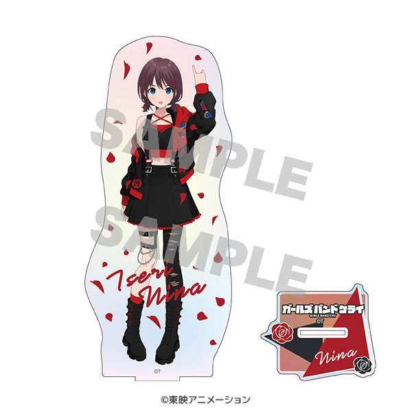 ガールズバンドクライ 箔押しBIGオーロラアクリルフィギュア 井芹仁菜 サイバーパンクver.[Up Fields]《０４月予約》