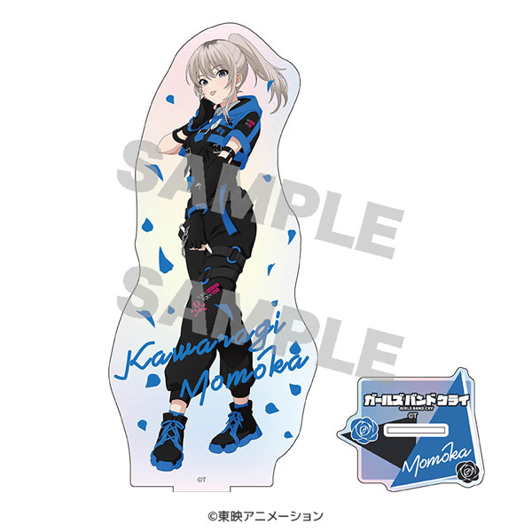 ガールズバンドクライ 箔押しBIGオーロラアクリルフィギュア 河原木桃香 サイバーパンクver.[Up Fields]《０４月予約》