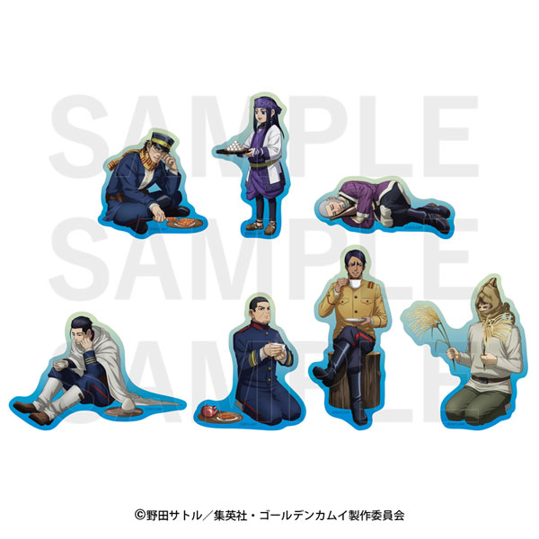 TVアニメ『ゴールデンカムイ』×E-DINER ダイカットステッカーセット[イーディス]《０４月予約》