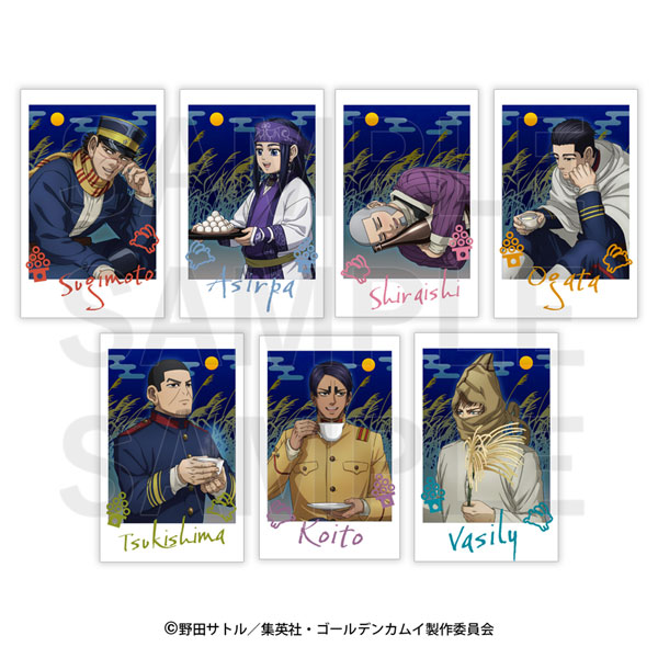 TVアニメ『ゴールデンカムイ』×E-DINER トレーディングインスタントフォト風カード 7個入りBOX