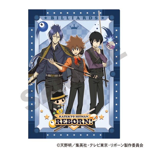 家庭教師ヒットマンREBORN！ シングルクリアファイル ブルー[クラックス]《０３月予約》