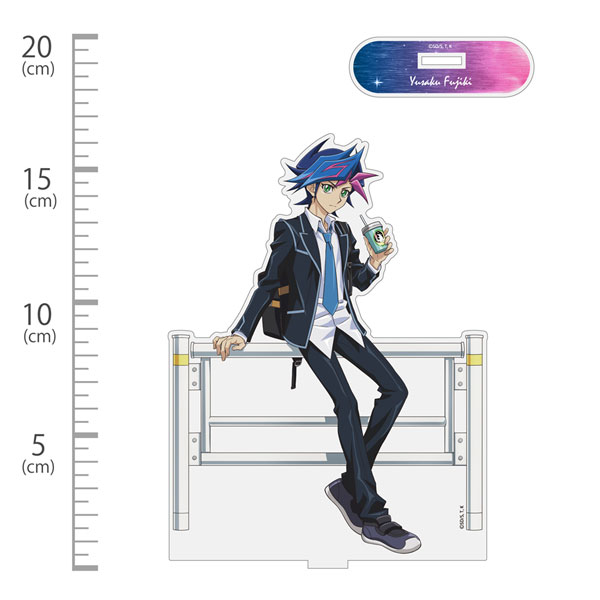 遊☆戯☆王VRAINS 描き下ろし 藤木遊作 アクリルスタンド(大) オフ