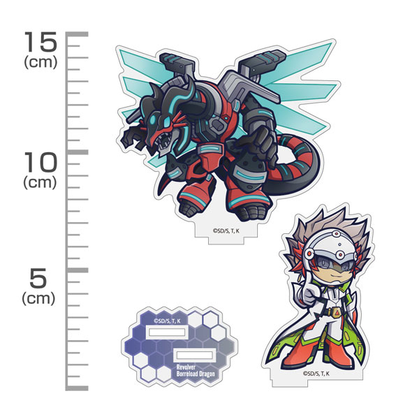 遊☆戯☆王VRAINS リボルバー＆ヴァレルロード・ドラゴン アクリル