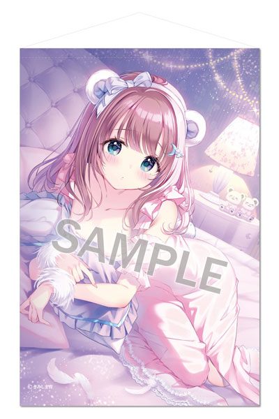 きみしま青 B2タペストリー sweet milky bear[ブレンドリーム]《02月