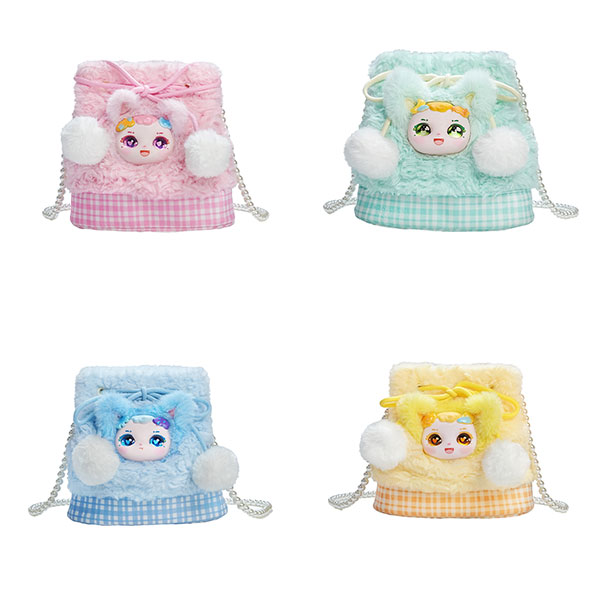 Ula 天気シリーズ ソフビ×ぬいぐるみ ショルダーバッグ ブラインドボックス 4個入りBOX