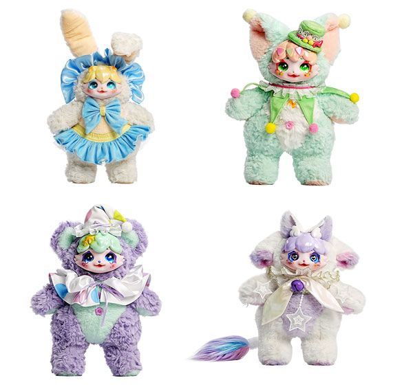 ミラクルパーク ソフビぬいぐるみ ブラインドボックス 4個入りBOX