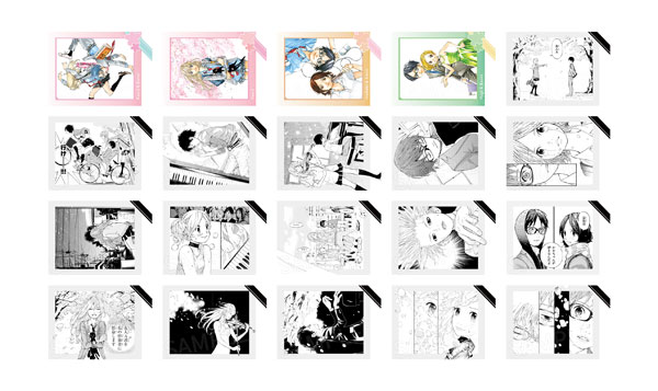 AFORCE×DRAGON HORSE 四月は君の嘘 原作 トレーディングインスタントカメラ風ブロマイド 10個入りBOX[ドラゴンホース]《０３月予約》