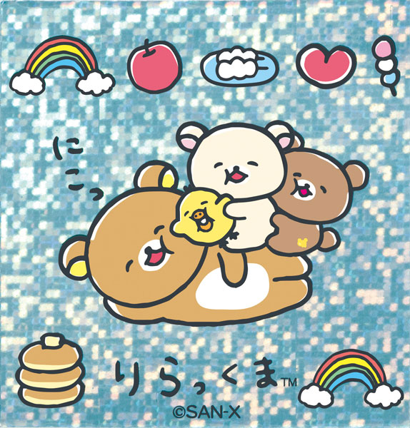 SE71802 リラックマ ゆるゆるぽかぽかシリーズ ステッカー[サンエックス]《発売済・在庫品》