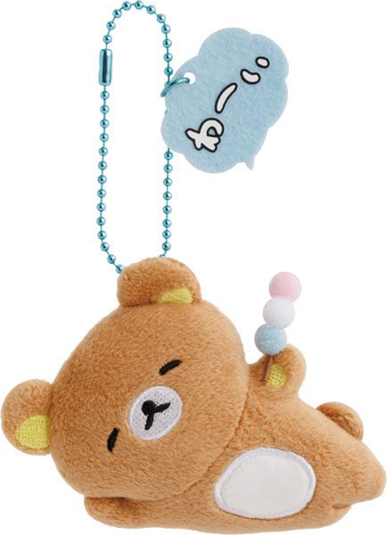 AB42501 リラックマ ゆるゆるぽかぽかシリーズ ぶらさげマスコットバッジ リラックマ[サンエックス]《発売済・在庫品》