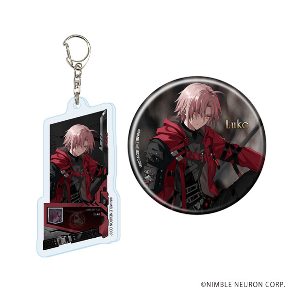アクリルキーホルダー＆缶バッジセット「エターナルリターン」01/ルク