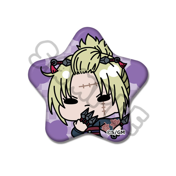 新劇場版 銀魂 -吉原大炎上-』 星型缶バッジ(mochochoシリーズ) H(月詠