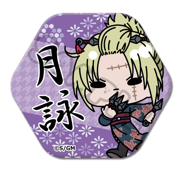 新劇場版 銀魂 -吉原大炎上-』 六角形缶バッジ(mochochoシリーズ) H(月