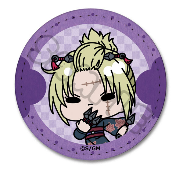 『新劇場版 銀魂 -吉原大炎上-』 レザーバッジ(mochochoシリーズ) H(月詠)[シンクイノベーション]《在庫切れ》