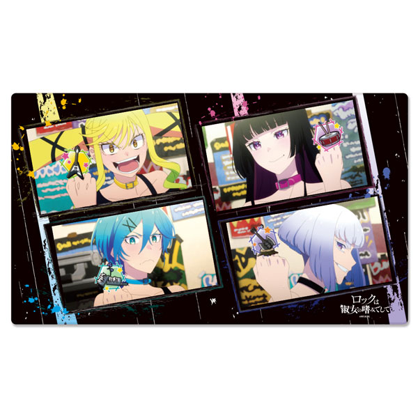 ロックは淑女の嗜みでして マルチラバーマットA[ATFES]《発売済・在庫品》