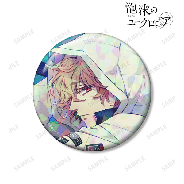 泡沫のユークロニア 露草 75mmホログラム缶バッジ-amiami.jp-あみあみ