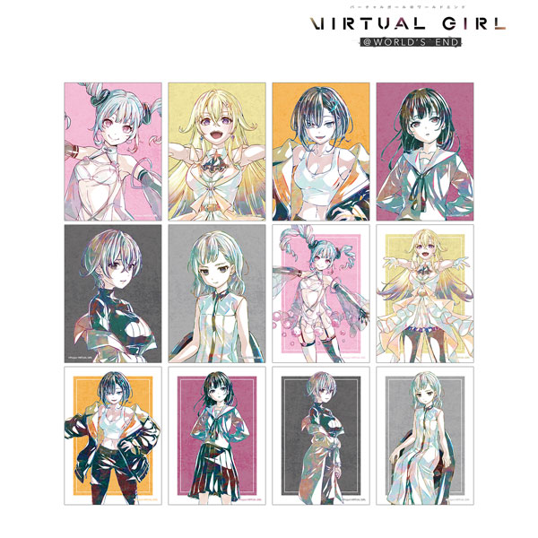 「VIRTUAL GIRL ＠ WORLD’S END」 トレーディング Ani-Art ブロマイド 12個入りBOX