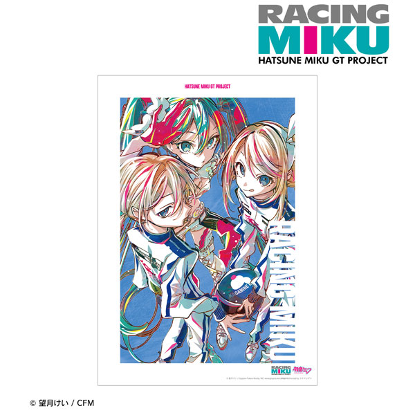 初音ミク GTプロジェクト レーシングミク 2025Ver. Ani-Art 第2弾 A3