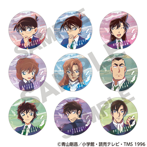名探偵コナン トレーディング缶バッジ 9個入りBOX