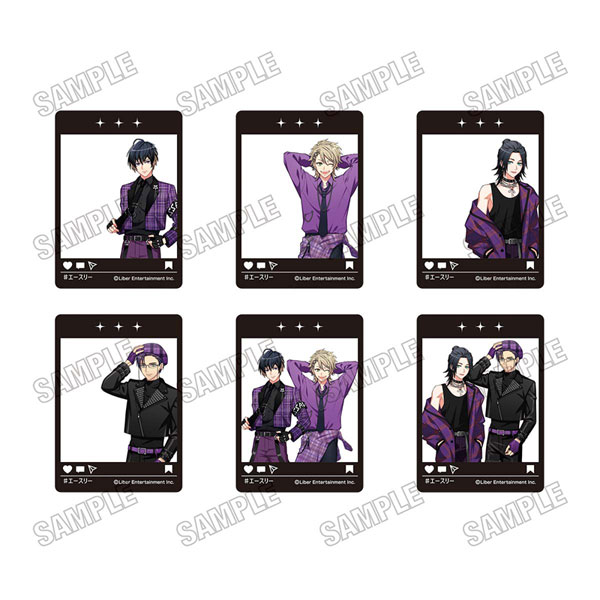 A3！ 描き下ろしSNS風クリアカードコレクション 6個入りBOX